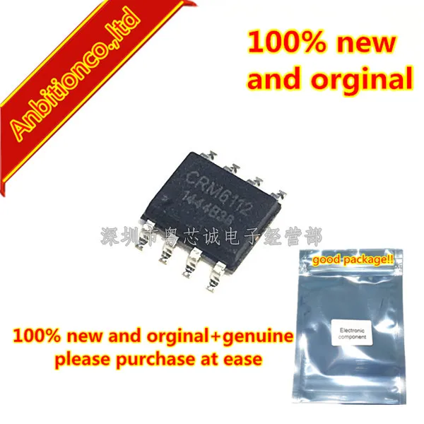 

5pcs 100% new and orginal CRM6112 SOP-8 in stock
