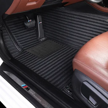 

Myfmat foot leather rugs car floor mats for Cadillac CTS CT6 SRX Escalade SLS ATSL XTS XT5 ATS Chevrolet Blazer SPARK Sail EPICA