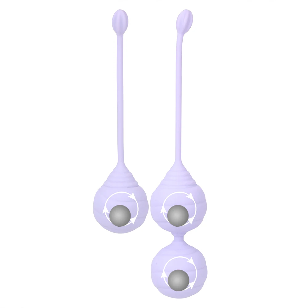  VATINE 2pcs/set Kegel Ben Wa Ball Vaginal Tight Exercise Machine Geisha Ball Sex Toys for Women Sil