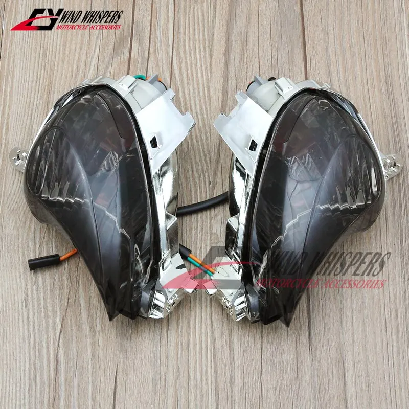 Front With Bulb Turn Signal Light Indicator Lamp For Suzuki Hayabusa