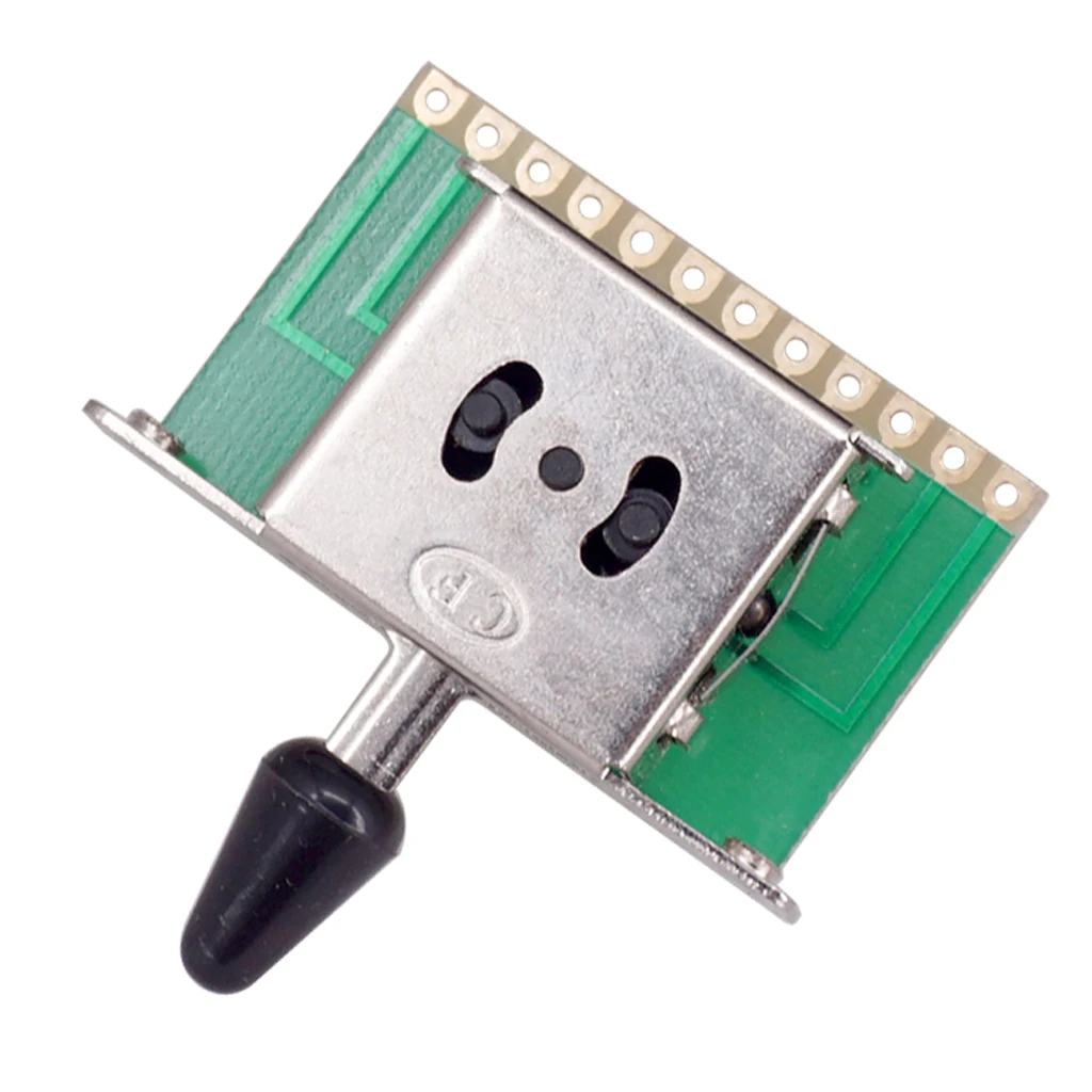 

5 Way Pickup Selector Switch with Black Tip for Fender Stratocaster Electric Guitars