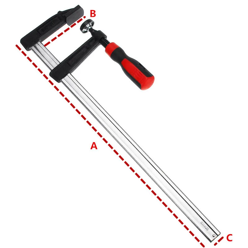 50x100 мм до 80x400 мм тяжелый F-Clamp бар быстрый скользящий зажим для деревообрабатывающие столярные хомуты для обустройства дома