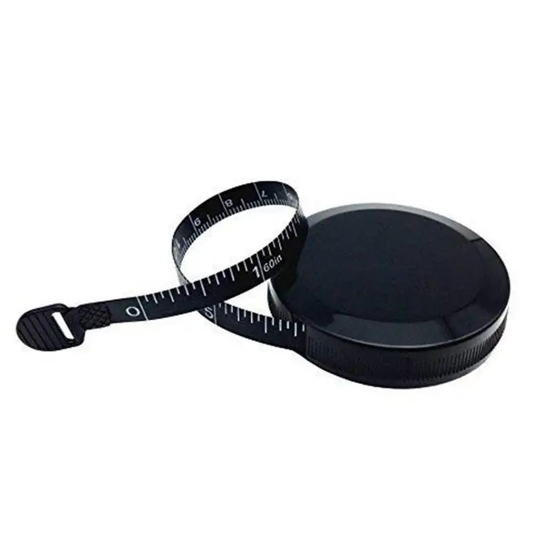 

measuring tape Sewing tool Daily Household Measure Black And White Two-color Small Retractable Tape M