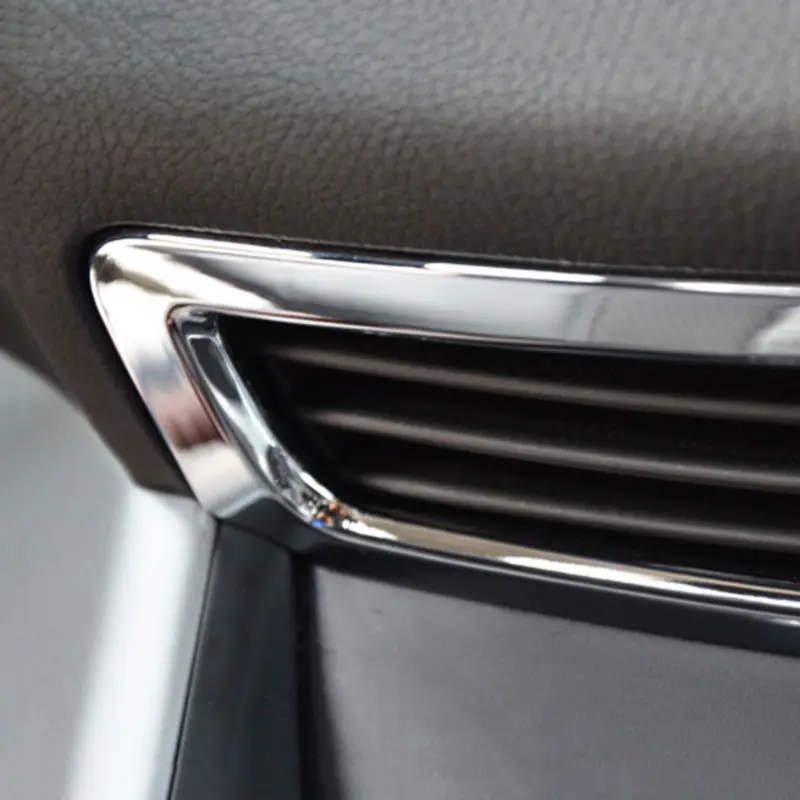 Хромированная передняя Авто покрытие ABS пластик Кондиционер вентиляционное