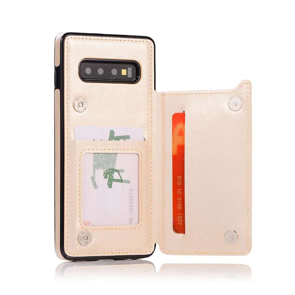 Чехол Кошелек для телефона Samsung S7 S10 S8 S9 чехол с держателем карт Note 8 9 Plus Fundas Coque Capa