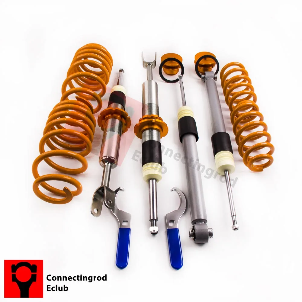 Для Audi A4 B6 B7 8E Saloon и Avant Quattro 00 08 Coilovers Street регулируемый комплект подвески Coilover все