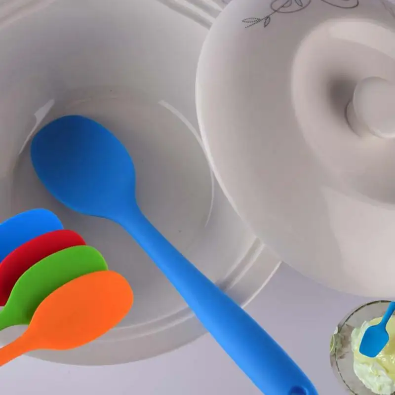 1 шт. силиконовые ложки для кухни|Ложки| |