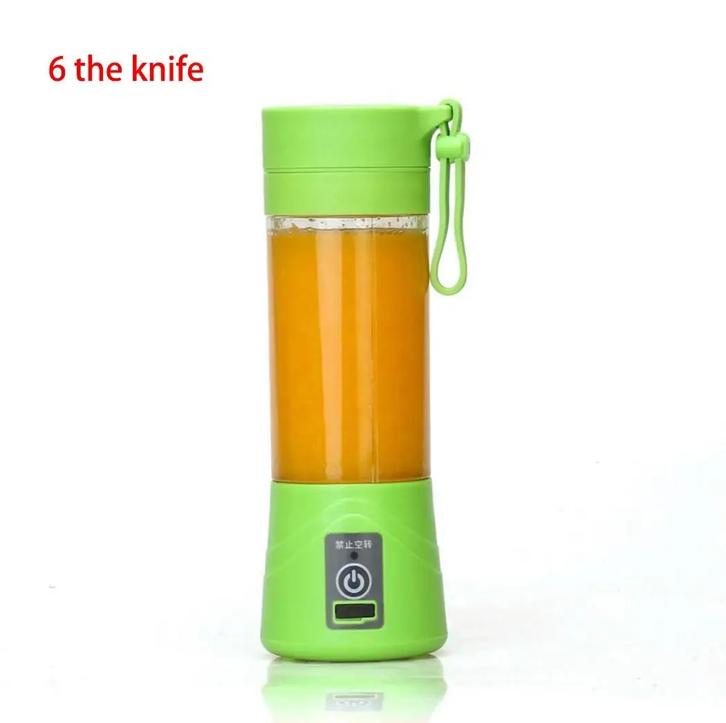 

Blender USB Handheld Electric Fruit Juicer Smoothie Maker Blender Round 18000rpm/s Geometric Juice Cup 2, 4, 6