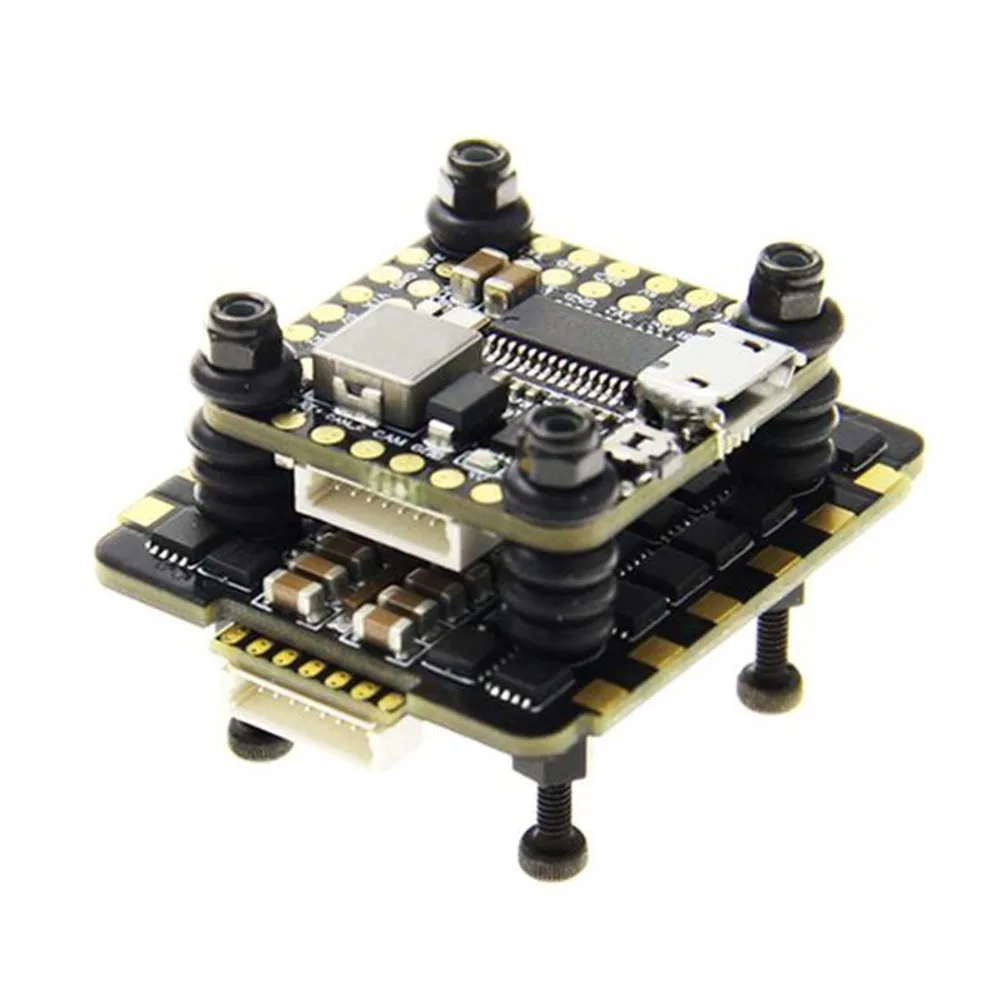 HGLRC FD445 Stack FD F4 Mini Flight Control Integated FD45A 4 в 1 blheli _ 32 2 6S Lipo 45A Brushless ESC 20x20 мм|Детали и