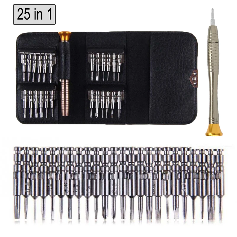 

Screwdriver Set 25 in 1 Torx Multifunctional Opening Repair Tool Set Precision Screwdriver For Phones Tablet PC screwdriver sets