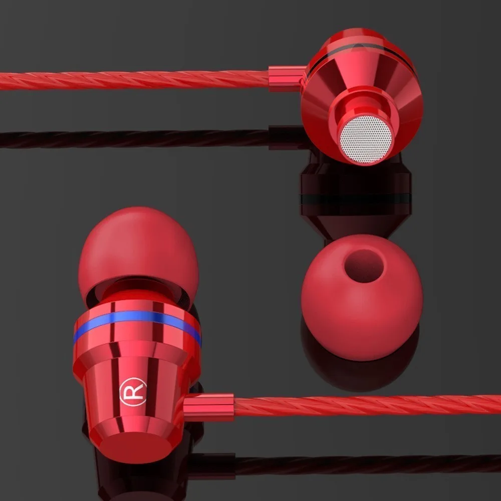 

CHYI Type C In Ear Sport Earphones With Microphone Wired Gaming Headset Metal In-ear Handsfree Gamer Earbuds For Xiaomi Nubia