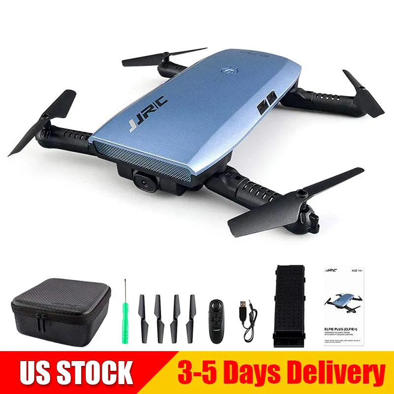 

FPV with HD Camera Upgraded Foldable Arm JJRC JJR/C H47 ELFIE Plus Quadcopter Helicopter VS H37 Mini E56 WIFI 6-Axis RC Drone