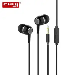 Chyi In-Ear High-end наушники с тяжелыми басами Универсальный спортивный музыкальный наушник пульт дистанционного управления с микрофоном для Iphone