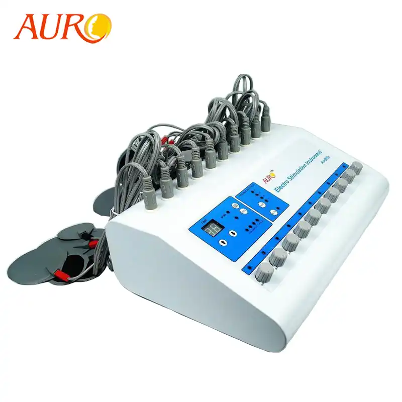 2019 AURO Au-800s EMS русская волна электрическая мышечная Stimulatior средства ухода за кожей массаж машина мышечный электростимулятор для Фитнес - изображение