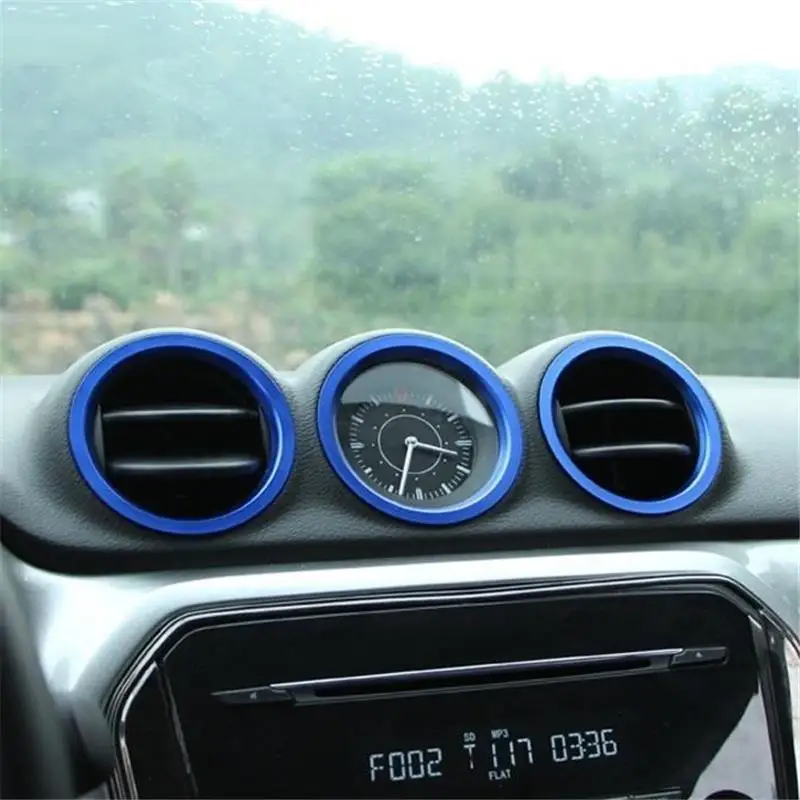 

Decorative Automovil Air Conditioner Interior Fashion Covers Decoration Trim Sticker Strip Car Styling 16 FOR Suzuki Vitelaru