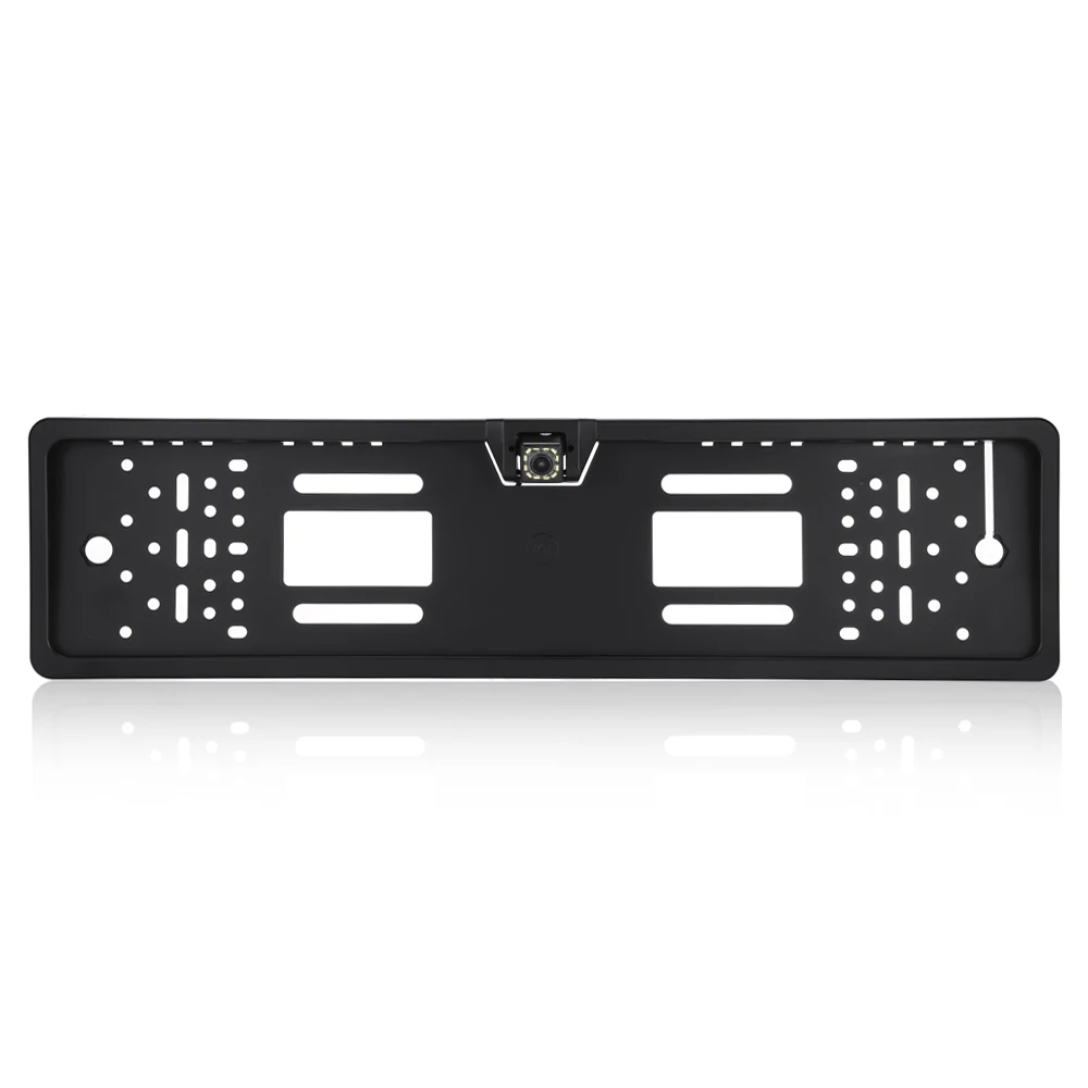 

Car License Plate Frame Waterproof Reversing Rear Camera with 12 LED Lights