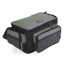 Двухцветная квадратная водонепроницаемая рыболовная сумка большой емкости многофункциональная наживка рыболовные снасти сумка на плечо