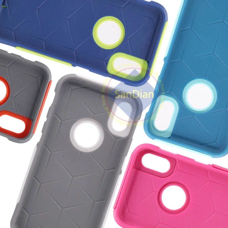 Dual Layer Hybrid Armor Shockproof PC and TPU Combo Protective Cover Case For iPhone 6 7 8 X XR 5 SE PLUS XS MAX Hard Back Shell Dual Layer Hybrid Armor Shockproof PC and TPU Combo Protective Cover Case For iPhone 6 7 8 X XR 5 SE PLUS XS MAX Hard Back Shell