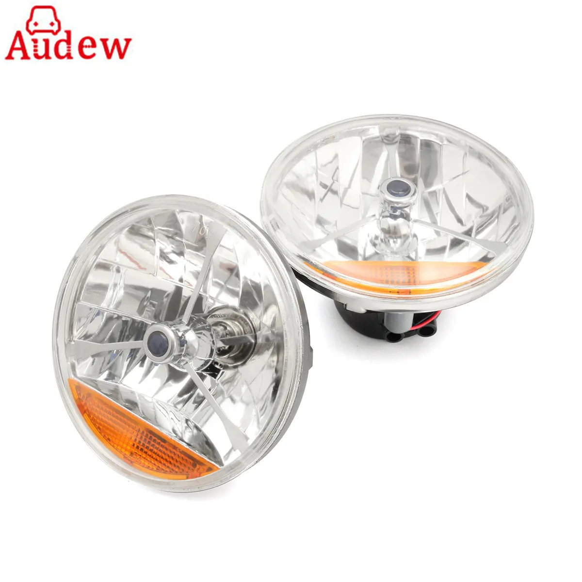 

2Pcs 7 Inch H4 LED Car Headlight Fog Light Motorcycle Daytime Running Lights Truck Light Led Side Turn Signal For Chevy/Ford