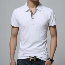Набор из 6 штук Мужская Летняя Повседневная рубашка поло с коротким рукавом мужская однотонная деловая брендовая рубашка поло из чистого хлопка мужская 4XL
