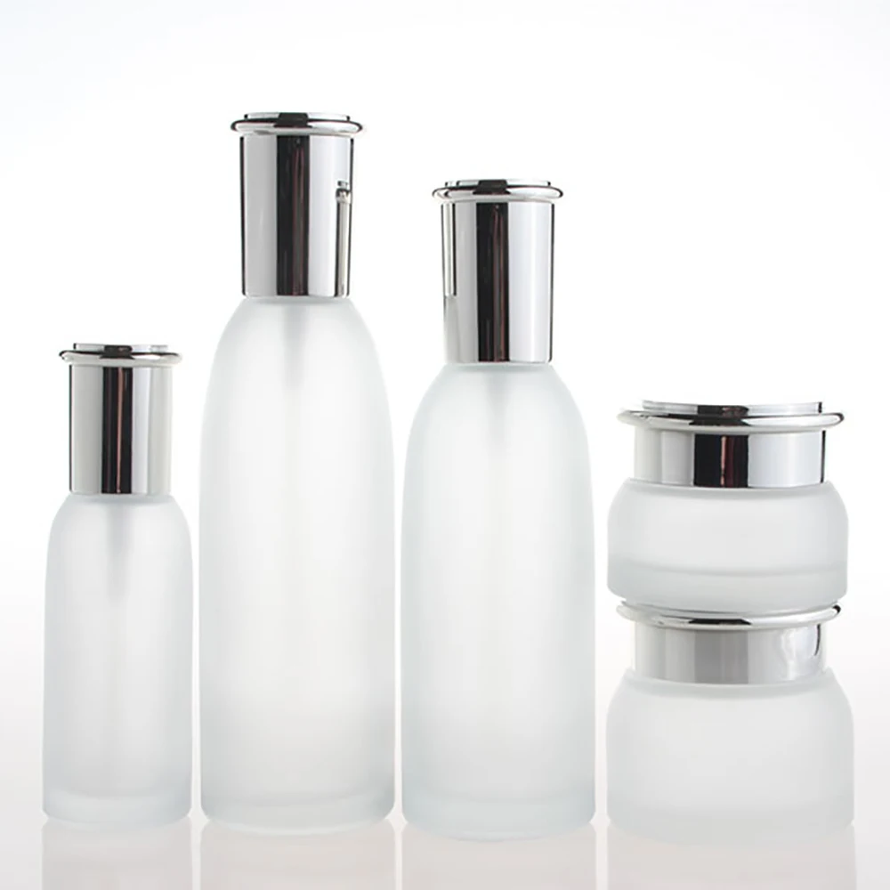 

Empty luxury skincare bottle 40ml cosmetic foundation bottle packaging for Spray and Lotion pump bottle