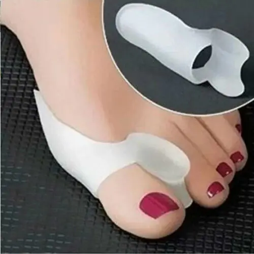 

Gel Toe Separator Straightener Bunion Spacers Corrector Hallux Valgus Relief New