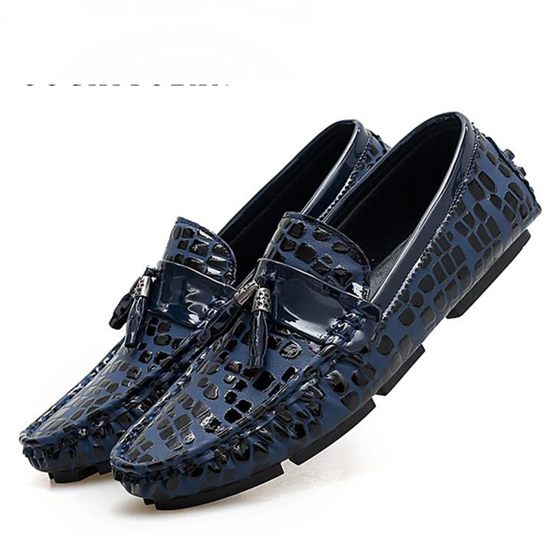 

damen schuhe Genuine Leather Men's Flats Casual Luxury Brand Men Loafers Comfortable Soft Driving Shoes Slip On Leather Moccasin