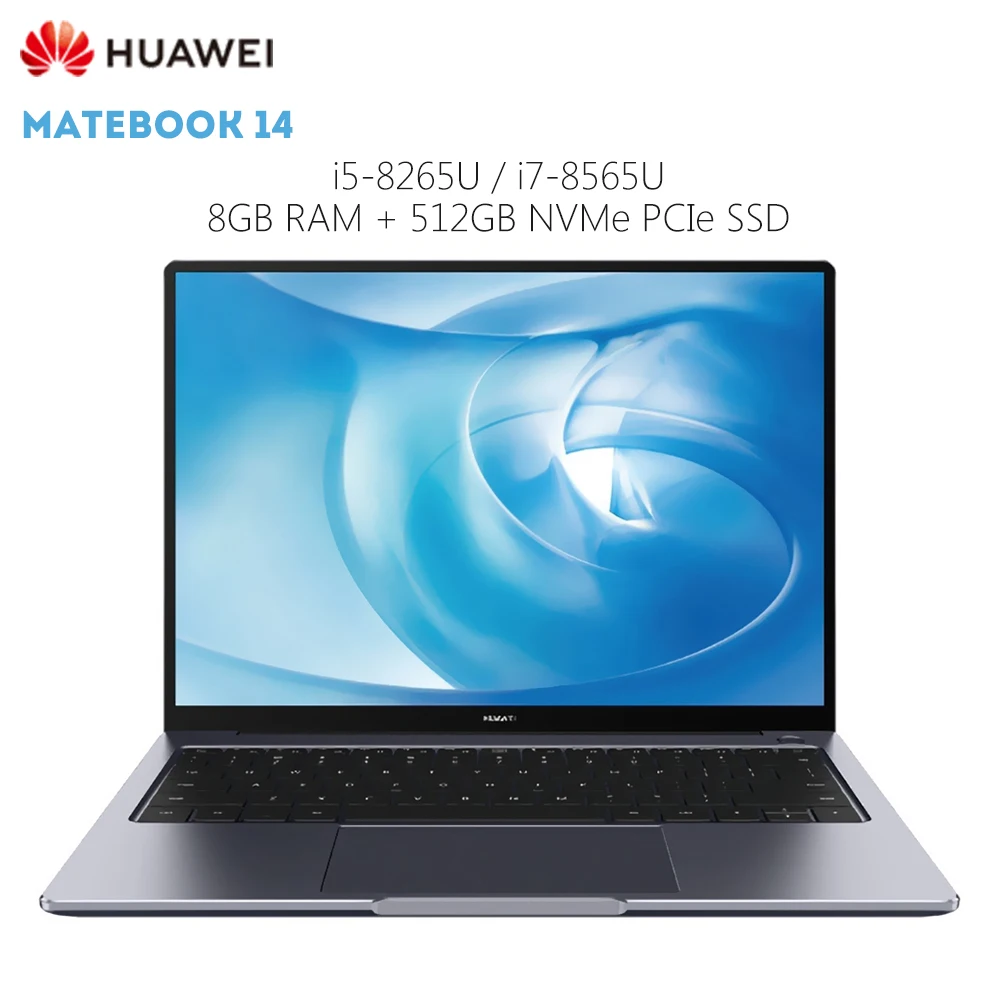 Оригинальный ноутбук HUAWEI MateBook 14 Windows 10 домашний процессор Intel Core i5 8265u i7 8565U 1 6 ГГц 8