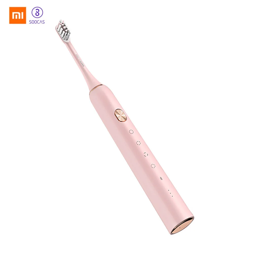 

Xiaomi SOOCAS X3 Rechargeable Sonic Electric ToothbrushFor Baby Kid IPX7 Waterproof Wireless Charge Mi Home APP 4 Brushing Modes