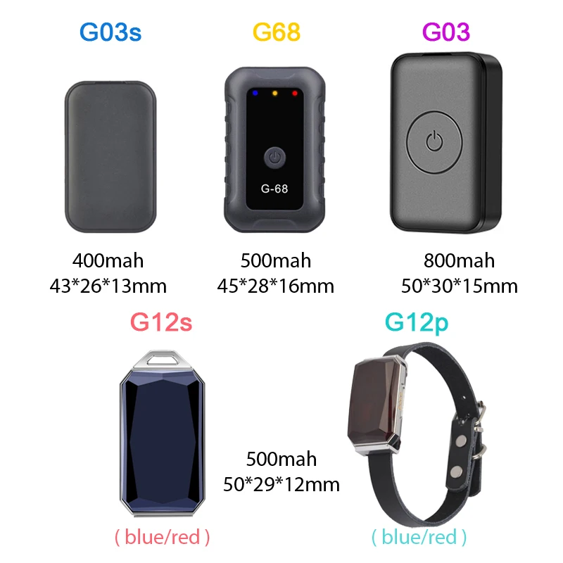 Nuevo T3 Mini GPS Tracker SOS en tiempo Real voz de seguimiento Web APP M6261 + U7020 para niños localizador de motocicleta de vehículo