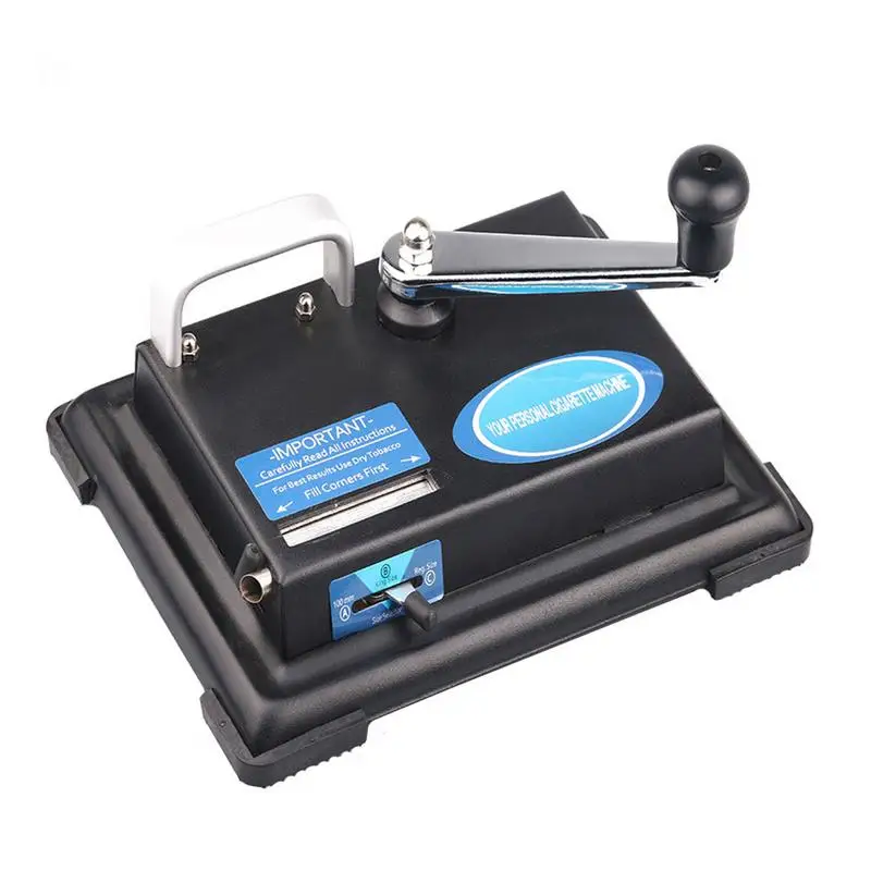 

Electric Cigarette Rolling Machine Hand Operation Roller Maker Tobacco Injector Machine Home Holiday Birthday Gift Business Gift