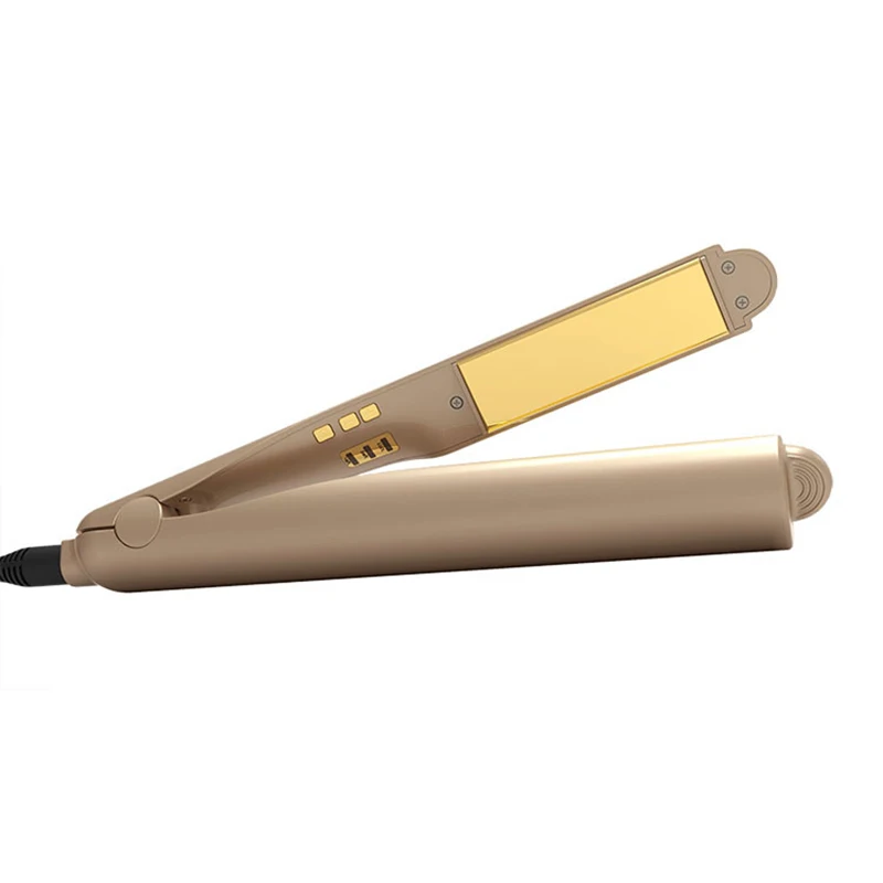 

2In1 Hair Curler/Straightener Ceramic Curling Straightening Hair(Eu Plug)