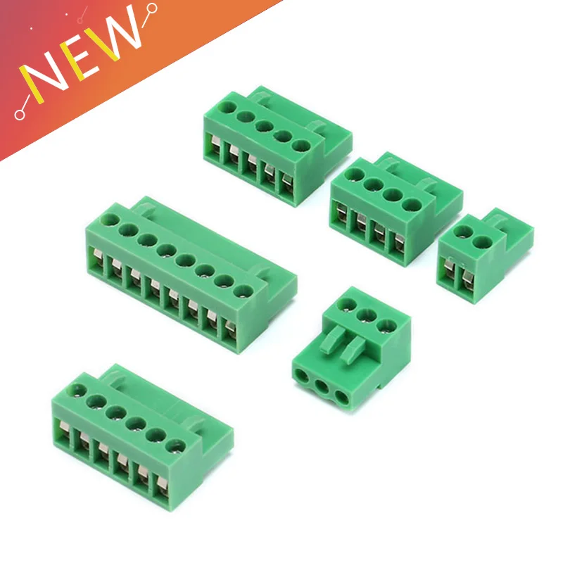 10 шт./лот 3 96 мм разъем 2PIN 3PIN 4PIN 5PIN 6PIN 8PIN HT3.96 300 В 10A подключаемый клеммный блок |