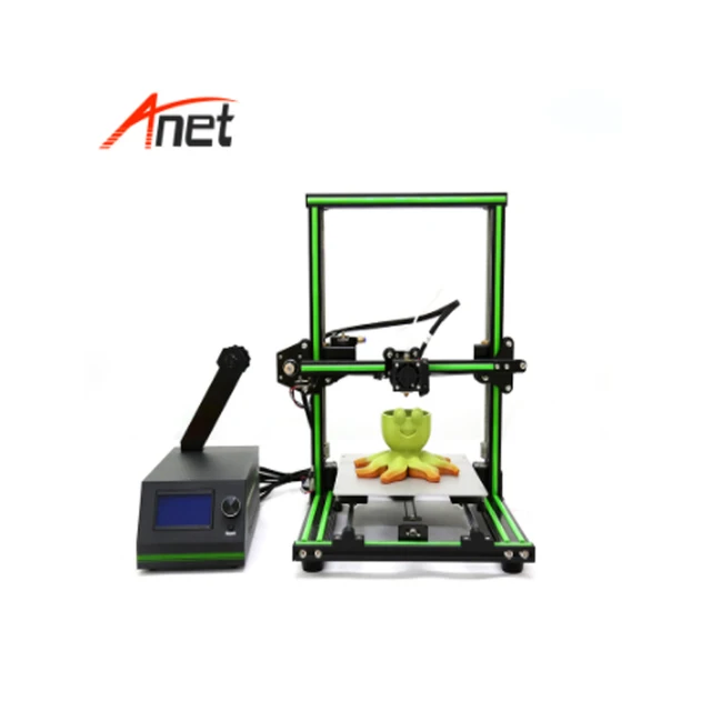 Extraordinary Offers High Precision 3d Printer Large Printing Size 220*270*300mm Anet E10 Semi Assembled Aluminum Frame 3DPrint imprimante 3d drucker