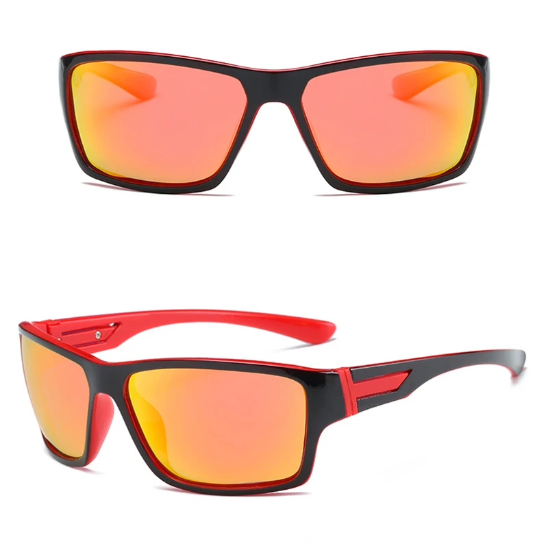 

Unisex Sport Polarized Cycling Sunglasses Mountain Road Bike Goggles Square Frame Bicycle Glasses Hiking Riding Fishing Eyewear