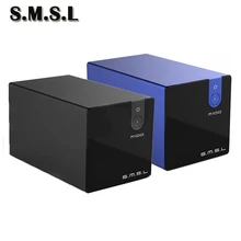 S.M.S.L M100 чистый цифровой DAC аудио декодер усилитель для наушников AK4452 Hifi DSD512 USB DAC Amp оптический коаксиальный вход