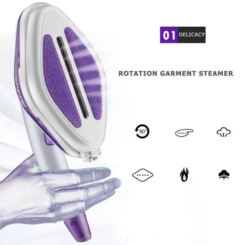 

Semi-automatic Mini Handheld Iron Steamer Garment Clothes Steamers with Steam Irons Brushes for Ironing Clothes Sterilizing