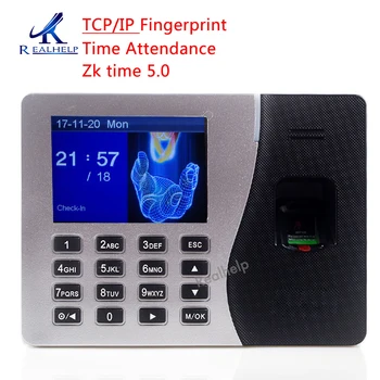 

For 2000Users Fingerprint Time Attendance TCP IP USB-host ZKeco time 5.0 software 2.8 color screen attendance machine solary