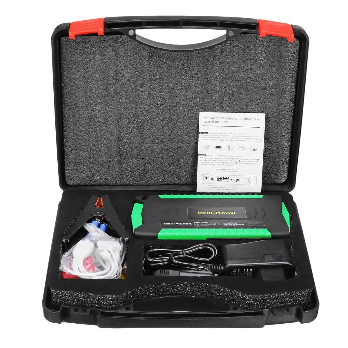 Multifunction Jump Starter 82800mAh 12V 600A 4USB Portable Car Battery Booster Charger Booster Power Bank Starting Device