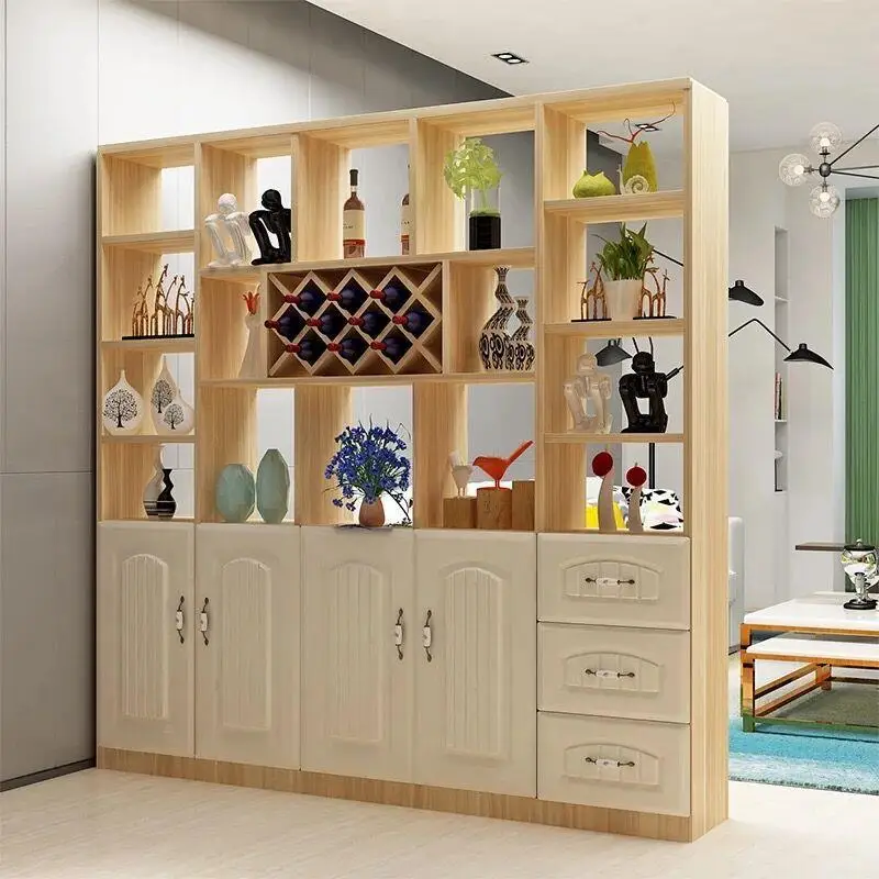 Adega vinho Display Shelves Cristaleira Shelf Table Dolabi Salon Kitchen Hotel Commercial Furniture Mueble Bar Wine Cabinet