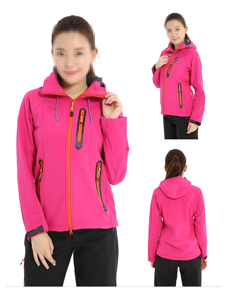 

Assault jacket Outdoor sport Korean Edition Waterproof jacket Female money Outdoor Jackets Soft shell Cultivate oneself