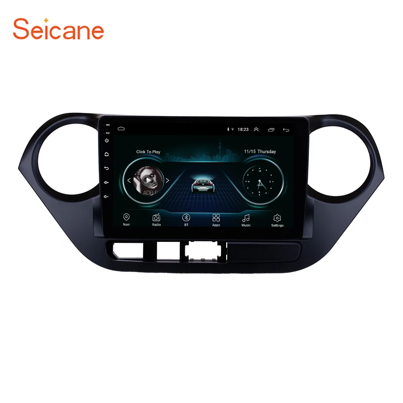 

Seicane for 2013-2016 HYUNDAI I10 Grand i10 RHD radio GPS Navigation System Touch Screen Bluetooth WiFi 3G SWC Android 8.1