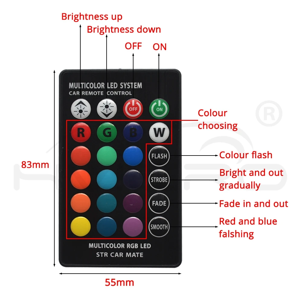 2x T10 SilicaGel RGB w5w LED Remote Controller RGBW 501 194 168 6SMD 5050 Festoon Dome Light Car Wedge Side Led DC 12V Car Bulbs 2x T10 SilicaGel RGB w5w LED Remote Controller RGBW 501 194 168 6SMD 5050 Festoon Dome Light Car Wedge Side Led DC 12V Car Bulbs