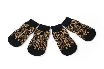 

New Fashion Pet Shoes Winter Warm Soft Socks For Large Dogs Golden Retriever 100% Cotton Scratch Proof Breathable Foot Covers