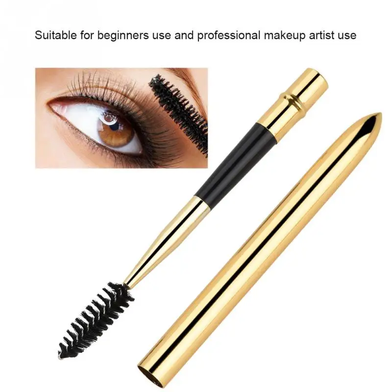 

Eyelashes Makeup Brushes Cosmetics Brushes Eyelash Make Up Brush Tool Eyebrow Comb For Applying Mascara Bullet Shape Makeup