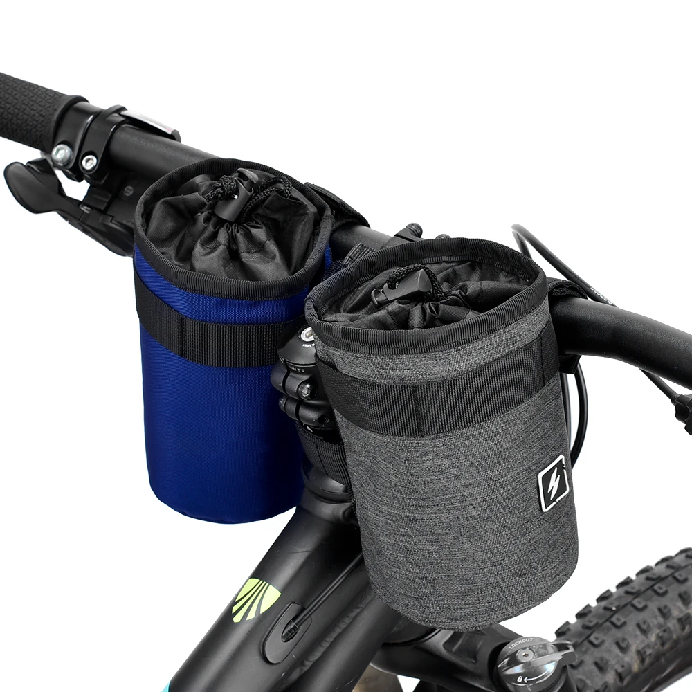 Cycling Bags Cycling Insulated Water Bottle Pouch Drawstring Water