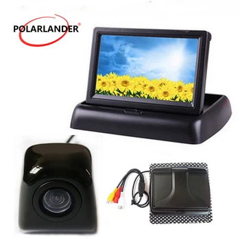 

Parking Monitors 480x 272 Waterproof 4.3 inch Car Rearview mirror Monitor Korean Reversing camera CCD HD