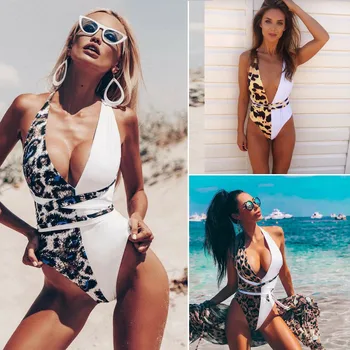 

Sexy Brazilian Bikini 2019 Women leopard Print Swimwear Push Up Swimsuit Micro Bikinis Thong Biquini Bathing Suit Bow Beachwear