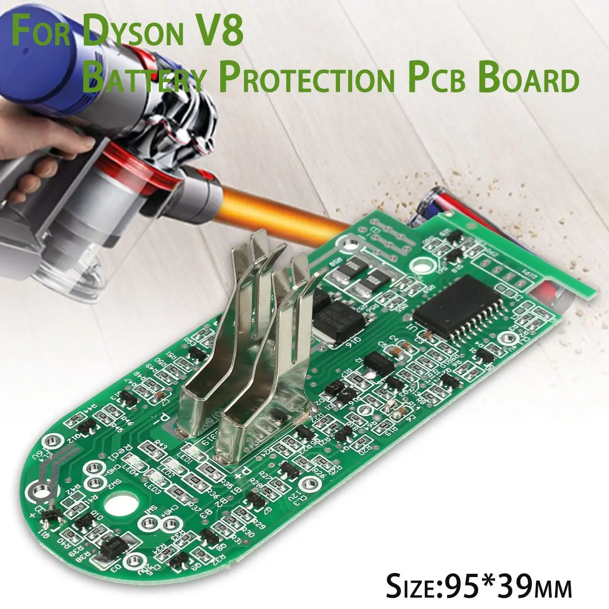

Replacement 21.6v Battery protection board PCB Board for Dyson V8 Vacuum Cleaner Circuit boards