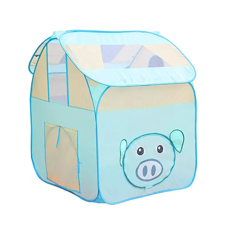 

Kids Pop-up Tent Playhouse With Children Play Crawl Tunnel Toy Tube For Indoor Outdoor Fun Game Waterproof Tent Toy House